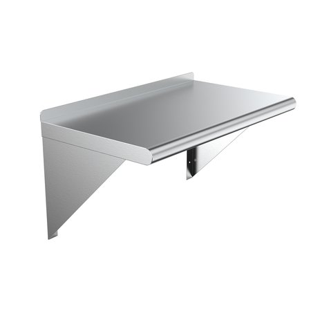 AMGOOD Stainless Steel Wall Shelf, 24 Long X 14 Deep AMG WS-1424